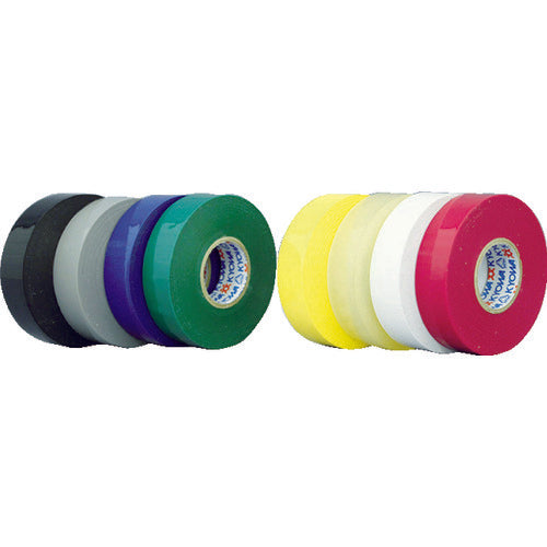 パイロン ビニルテープ 19mm×10m 黒 10巻入り HF-117-A 1 PK