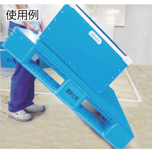 TRUSCO 팔레트 용 비 슬립 시트 1075X1075 블루 T1075MD-BL 1 장