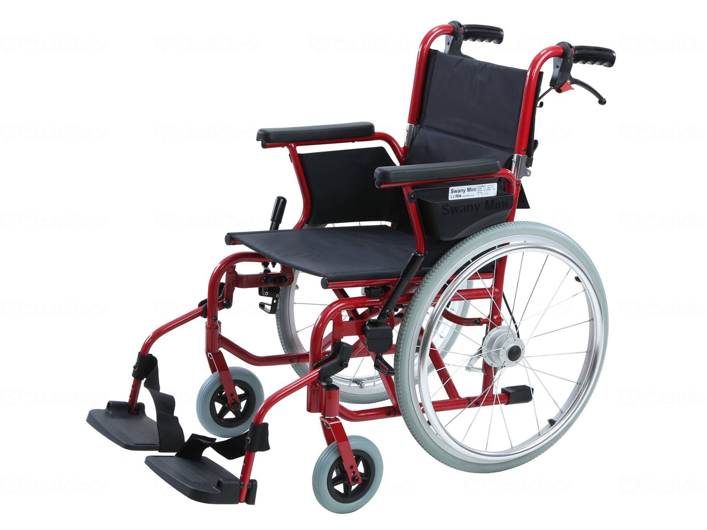 스와니 스와니 휠체어 Swany Mini 레드