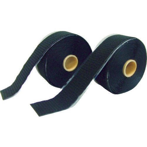 Shinwa マジクロボンド メス 強粘着付 50mm×5m 黒 2W3L5UC-505-BK 1 巻