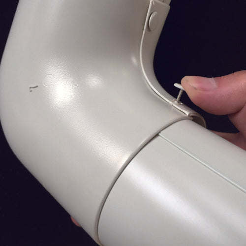 TILEMENT 엘보 커버 고정구 파인핀 아이보리 (500개입) 59000000 1상자