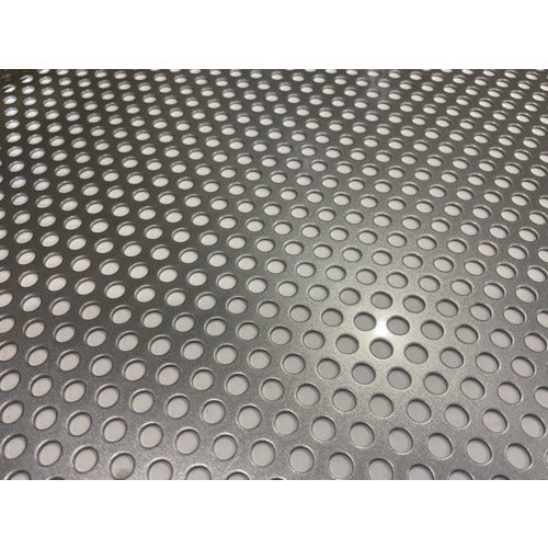 TRUSCO 鉄パンチングメタル0.8t D5P6 450X450 SPCC0.8-D5-P6-450X450 1 枚