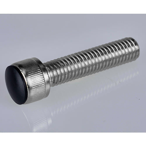 TRUSCO 六角穴付ボルト用カバーキャップ M8 黒(10個入) TSCP8-BK 1 袋