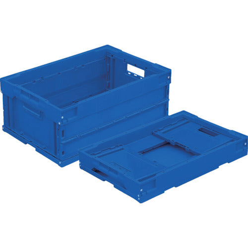 TRUSCO 오리콘 α 접이식 컨테이너 30L 다크 블루 다크 블루 TR-S30DB 1 개