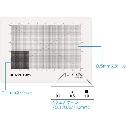 HOZAN Scale Sheet L-125 1 piece