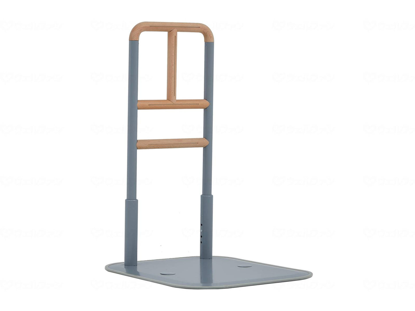 楽々健株式会社楽々健 床置き式手すり 縦型手すり グレー