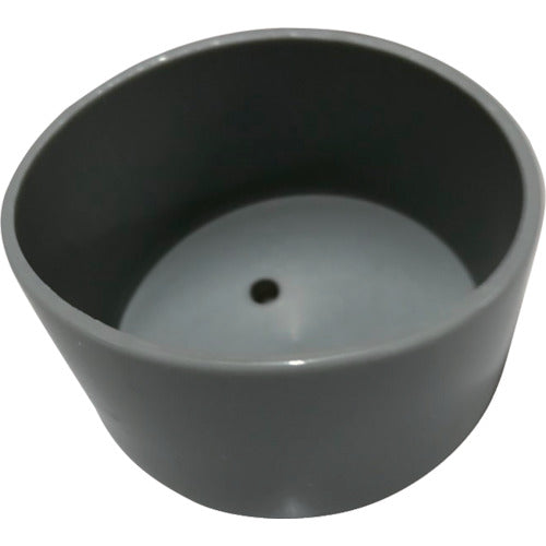 カメダ 単管キャップ 10個入り グレー VTP-48GY 1 袋