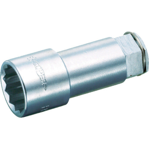 슈퍼 HS 소켓 차입각: 볼록(육각) 19, 오목(사각) 9.52(3/8) HSN19 1개