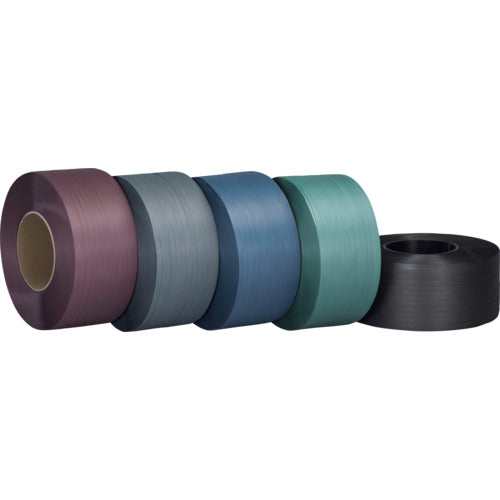 積水 梱包機用リサイクルPPバンド エコリターン J−EC 15.5×2500m ミドリ 15.5J-EC-G 1 巻