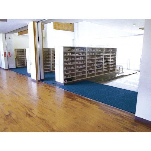 테라모토 실내 매트 하이페어론 600×900mm 코발트 블루 mm MR-038-040-3 1장