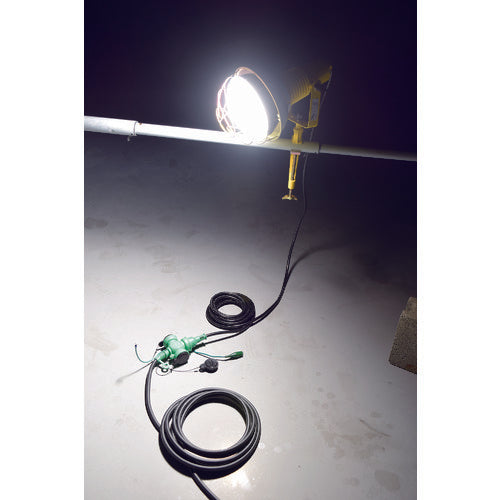 NICHIDO Triple Pokkin Extension Cord, Rainproof Triple Pokkin, Earthed, Rainproof Cap Included, 20m, PPTW-20E, 1 Piece