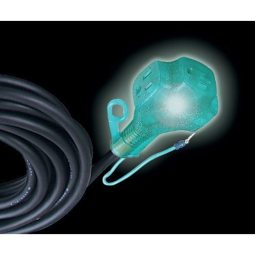 NICHIDO 電工ドラム マジックびっくリール 漏電保護専用ブレーカ付 30m RZ-EB30S 1 台