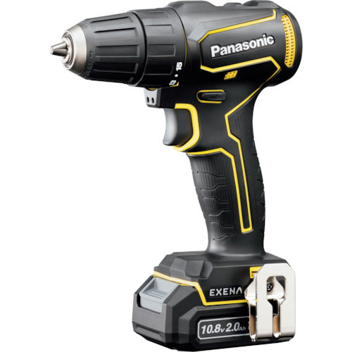 EXENA 充電ドリルドライバー チャックタイプ(黄)(電池セット品) EZ1D31F10D-Y 1 台