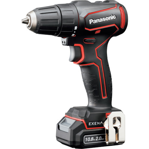 EXENA 充電ドリルドライバー チャックタイプ(赤)(電池セット品) EZ1D31F10D-R 1 台