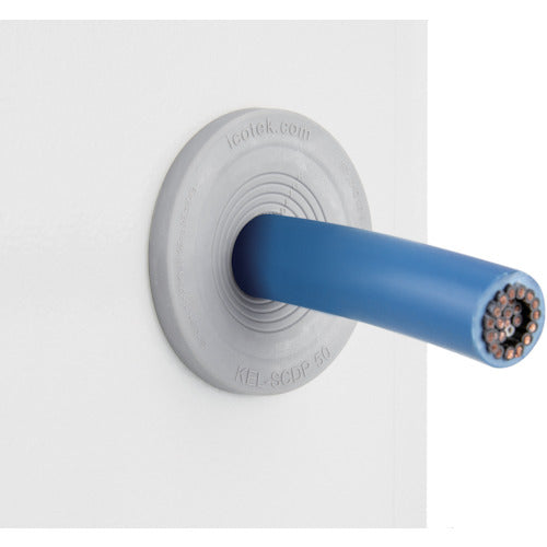 icotek 膜付きワンタッチグロメット(配線可能径8〜36mm) KEL-SCDP50-43483 1 個