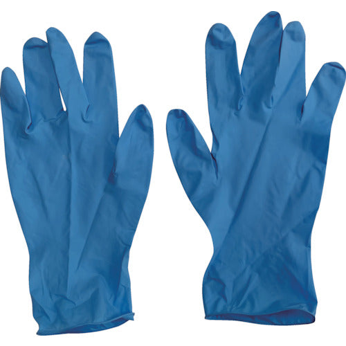 Fuji Fuji Latex Gloves Powder-free Blue L 690000 1 box