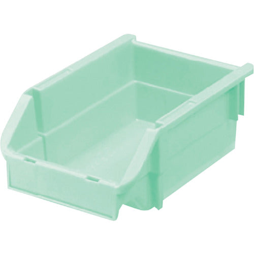히시 T형 컨테이너(네스팅 타입) 파스텔 그린 W132×D200×H90 PAT-2-PG 1개