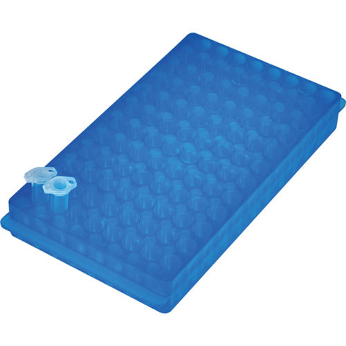 TRUSCO マイクロチューブラック 1.5/2.0ML 0.5/0.7ML 両面タイプ 98孔(8×12) TR-MT-R 1 個