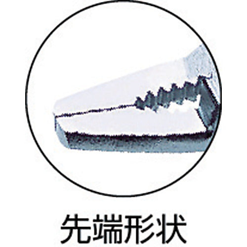 TOP 심번 노즈 플라이어 200mm BN-200 1 쵸