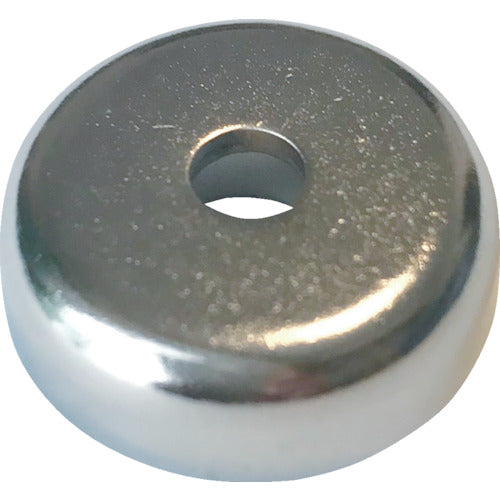 Magever Neodymium Magnet, Round, Capped, NCC-25R, Super Strong, Countersunk Hole, M5, 11NCC25R4519, 1 Piece