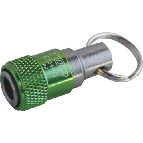 TOP Portable Socket Holder with Ring Green ESH-G 1 pc
