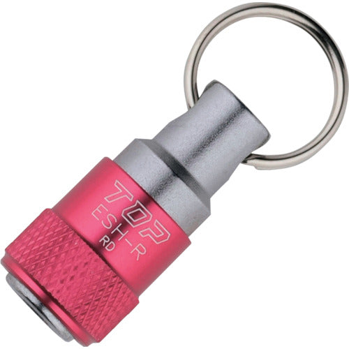 TOP Portable Socket Holder with Ring Red ESH-R 1 pc