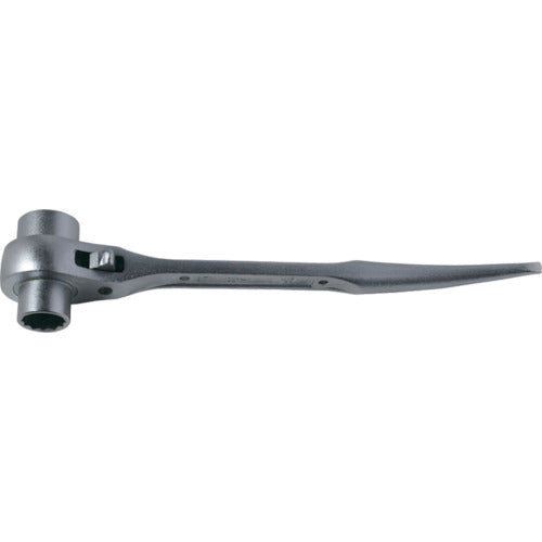 TOP Reverse bent ratchet wrench Short ratchet wrench 17X21mm RG-17X21S 1 piece