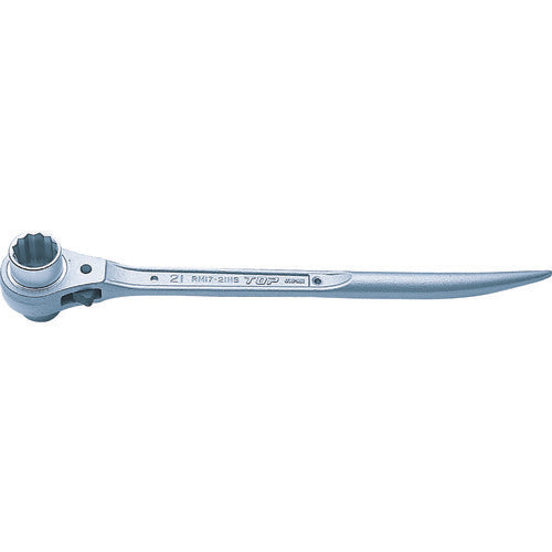 TOP 시노마가리 래칫 렌치 17X19mm RM-17X19N-S 1 정
