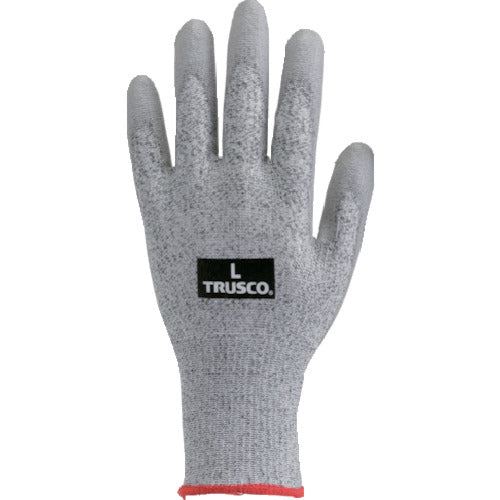 TRUSCO Cut Resistant One Hand Glove PU #5 M Left TCRG5PUM-L 1 piece