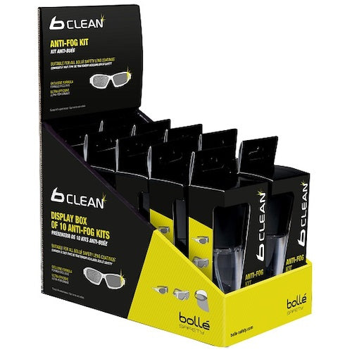 Bolle B-clean Anti-Fog Kit 30ml + Cloth Included B200/PACF030 1 Bottle