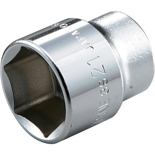 TONE 소켓(6각) 대변 치수 23mm 전체 길이 33mm 3S-23 1개
