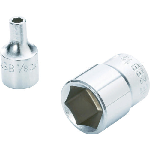 TONE Socket (inch) (hexagonal) 9/32 inch, 9.5 mm drive, 3SB-09, 1 piece