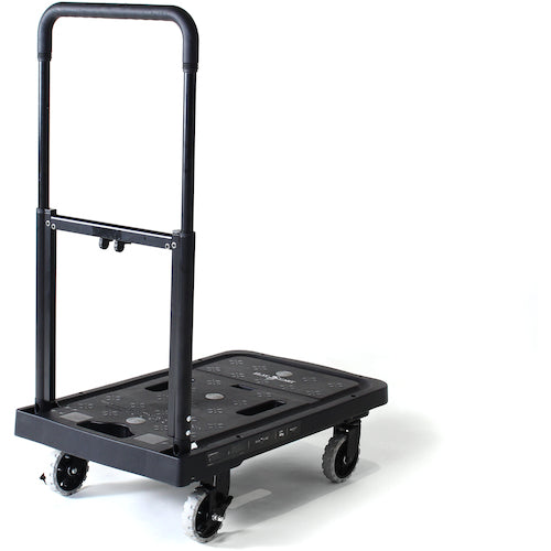 Dandy Plastic Cart Flat Cart 2 Black W675 x D406 Load Capacity 80kg F-CART02 1 Unit