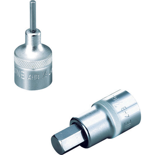 TONE ヘキサゴンソケット(インチ) 吋目 1/8inch 差込角12.7mm 4HB-04 1 個