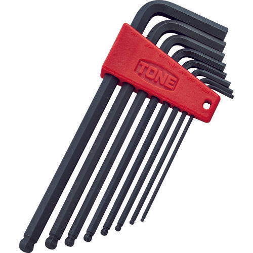 TONE 롱 볼 포인트 L형 렌치 세트 8pcs BPLB800 1 S