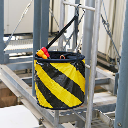 TRUSCO Tiger Pattern Electrician Bucket 300ΦXH300 TRDB-300 1 pc