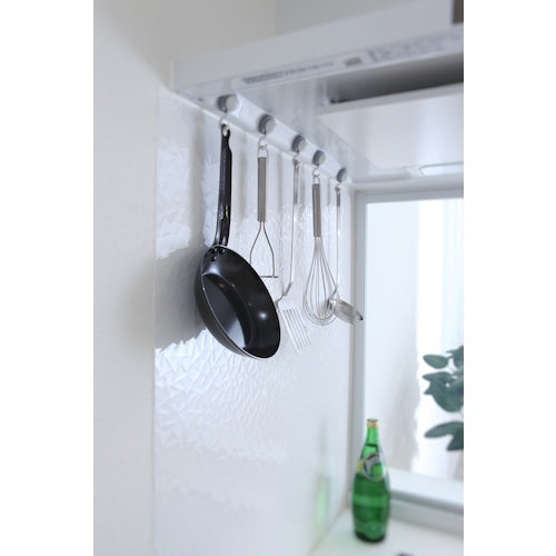 マグエバー シリコンマグネット jフック ホワイト 強力マグネットフック ネオジム磁石 1-0184HOOK-JW 1 個