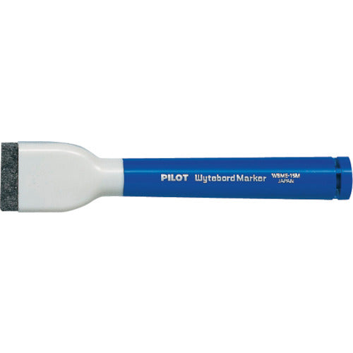 パイロット ホワイトボードマーカー 中字(マグネット・イレーザー付き) ブルー WBME-15M-L 1 本