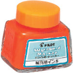 パイロット ホワイトボードマーカー 補充用インキ オレンジ WBMA-40RF-O 1 本