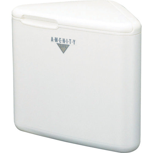 コンドル トイレ用汚物入れ L・トイレコーナー AL三角型 TE-12Z-PC 1 個