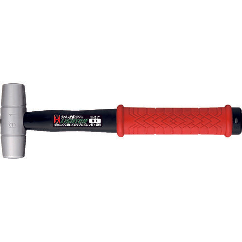 OH ライトン軟鉄ハンマー(PP柄) #1 SI-10LT 1 本