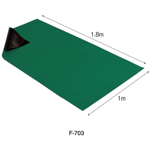 HOZAN 導電性カラーマット ダークグリーン F-703 1 枚