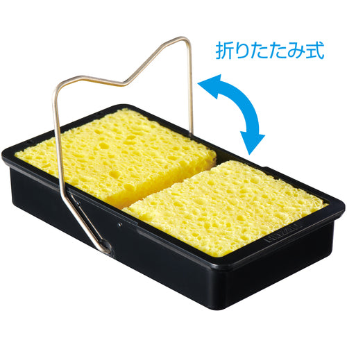 HOZAN コテ先クリーナー 間口74×奥行110×高さ24mm H-8 1 個