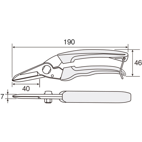 HOZAN Multi Snip N-839 1 piece