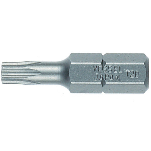 VESSEL Torx Bit A4T10 A4T10-25.4 1 piece