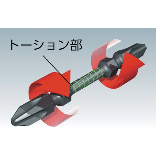 VESSEL トーションビット BT43+2×75H 全長75mm BT4323.575H 10 本