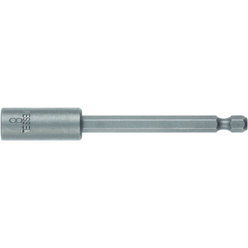 VESSEL サイドマグネットソケットビットMB45S 対辺8×100mm MB45S-8-100 1 本