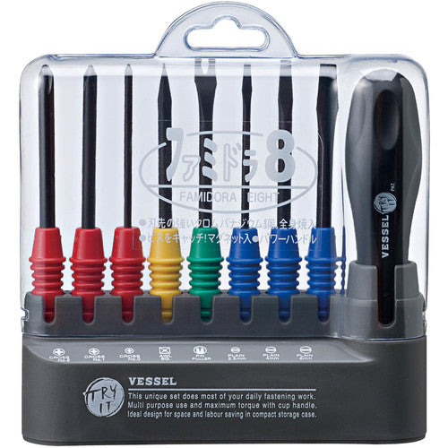 VESSEL Famidra 8 No. TD-800(교체축 8개 세트) TD-800 1 S