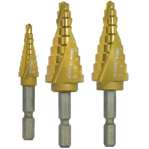 새우 나선형 스테이지 드릴 9단 6-22 LBH622SP 1개