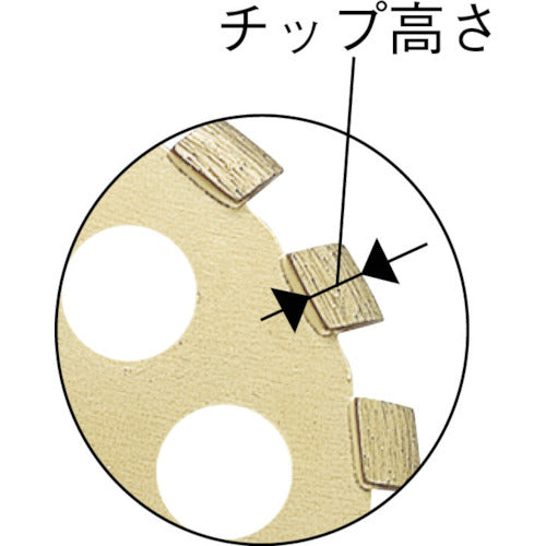 エビ ダイヤモンドカッター Uカッター (乾式) 105mm U105 1 枚